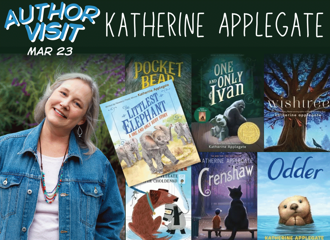 Author Visit - Katherine Applegate | Clayton Elementary